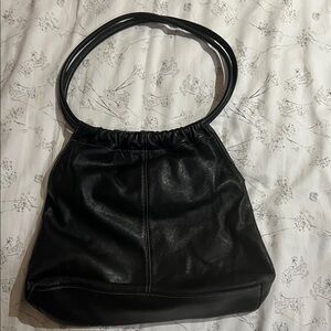 Elegant Black Leather Women's Bag
